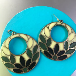 Cloisonee Earrings